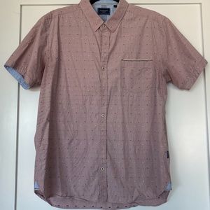 7 Diamonds Mens Button Up Shirt